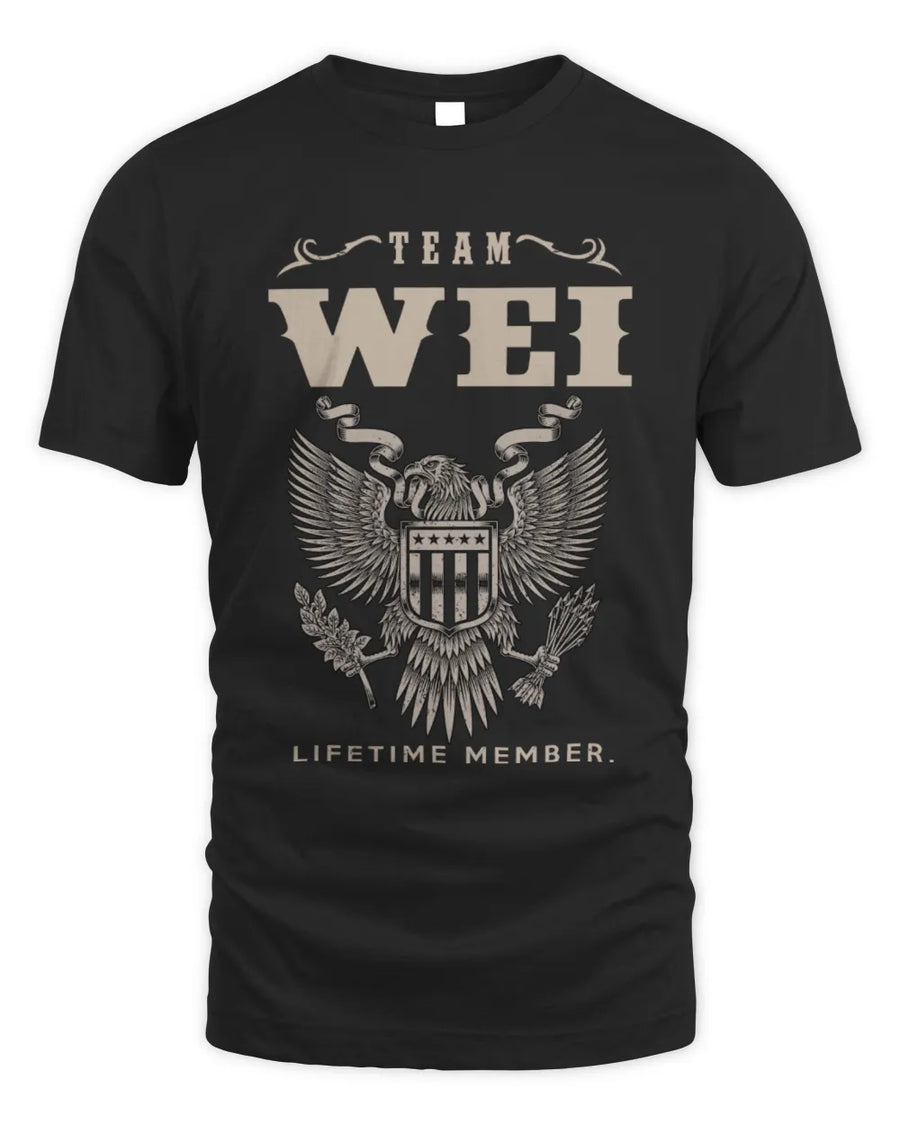 WEI TP06-K82 – Personalized Classic Style Apparel “Team NAME Lifetime Member”