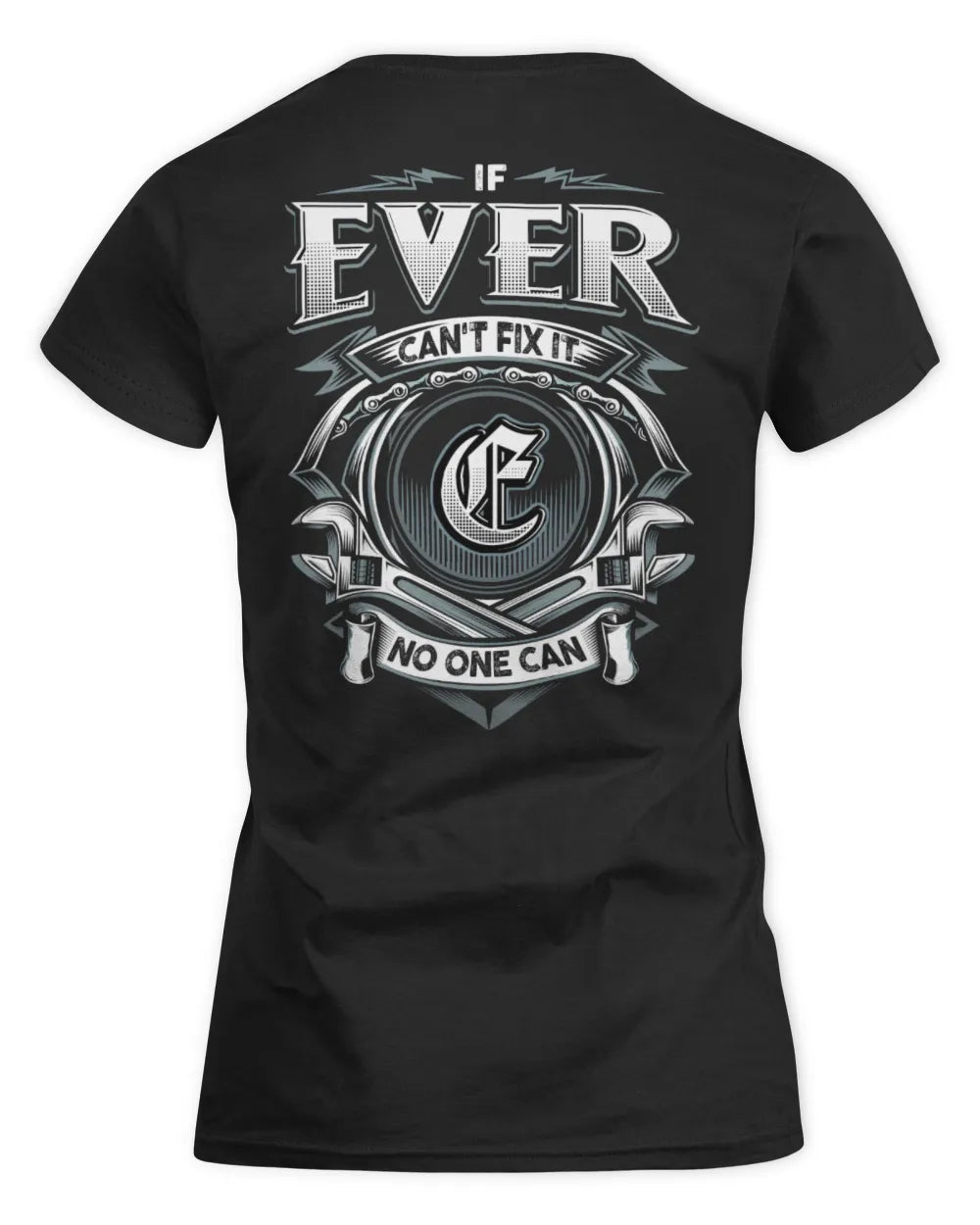 EVER AP81-K4-626 - Personalized Ahmed Quote Apparel “If Ahmed Can't Fix It, No One Can” - Women's Standard T-Shirt - Black