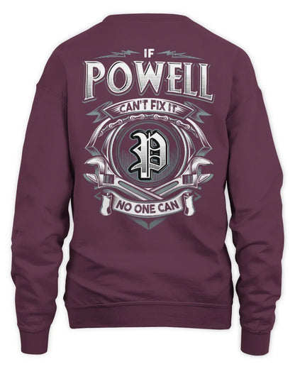 POWELL AP81-K4-626 - Personalized Ahmed Quote Apparel “If Ahmed Can't Fix It, No One Can” - Unisex Sweatshirt - Maroon