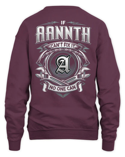 AANNTH AP81-K4-626 - Personalized Ahmed Quote Apparel “If Ahmed Can't Fix It, No One Can” - Unisex Sweatshirt - Maroon