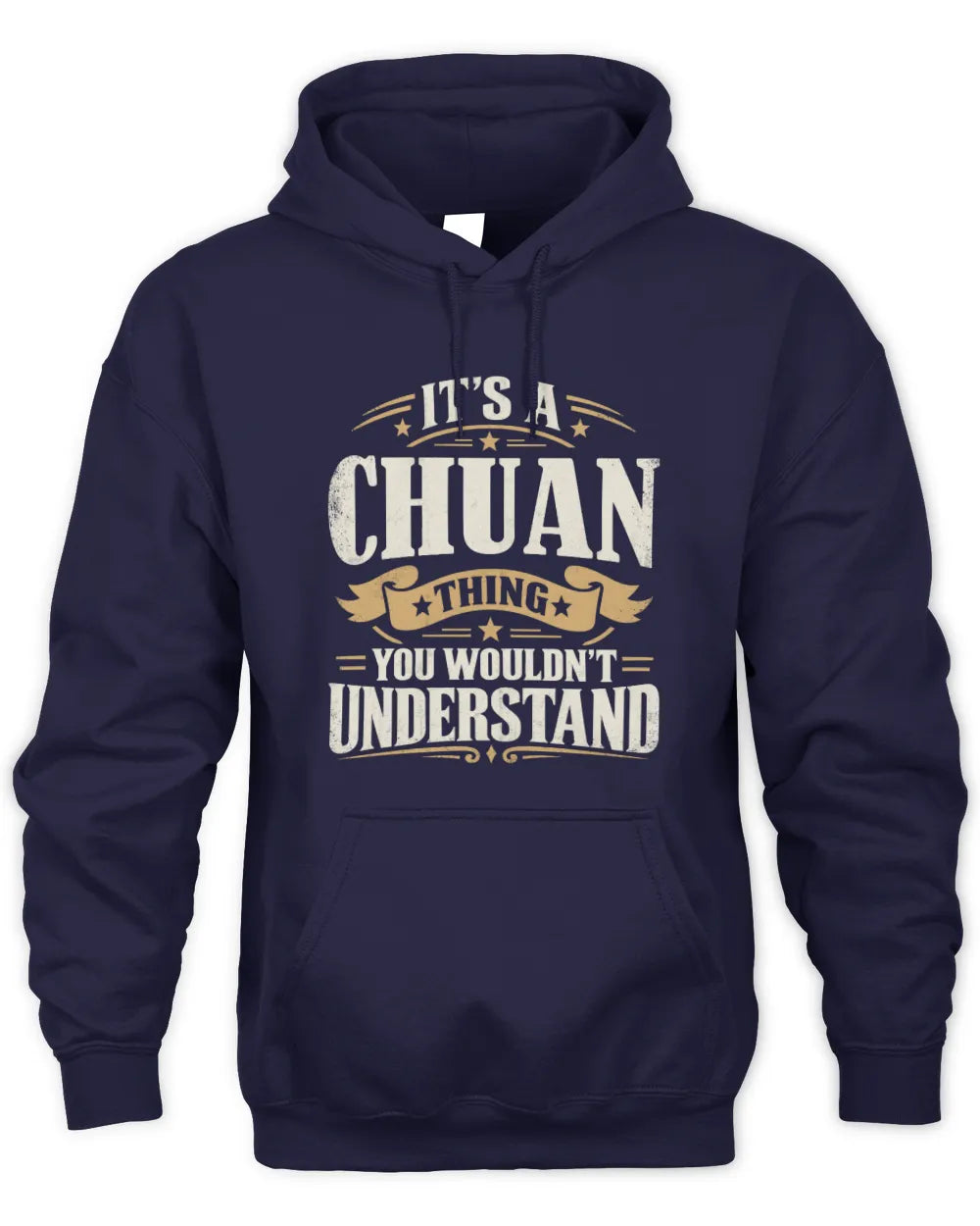 CHUAN P08 TH51 - Personalized “It’s a/an [NAME] Thing – You Wouldn’t Understand” Shirt - Unisex Hoodie - Navy