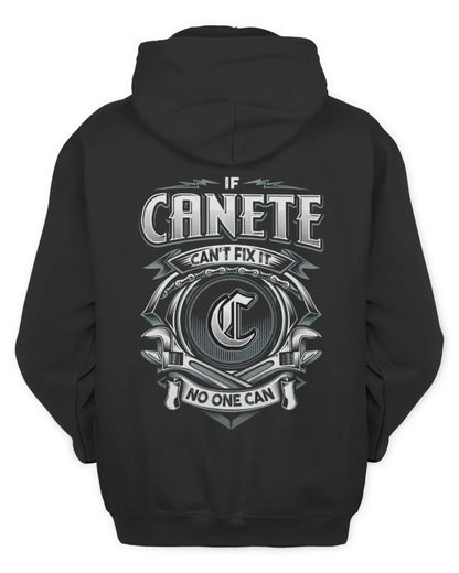 CANETE AP81-K4-626 - Personalized Ahmed Quote Apparel “If Ahmed Can't Fix It, No One Can” - Unisex Hoodie - Black