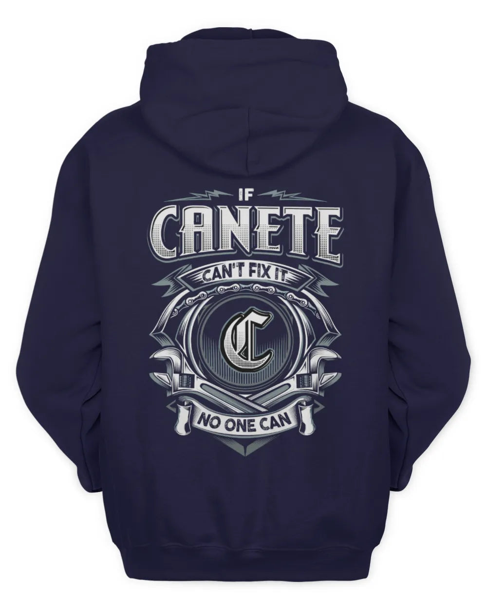 CANETE AP81-K4-626 - Personalized Ahmed Quote Apparel “If Ahmed Can't Fix It, No One Can” - Unisex Hoodie - Navy