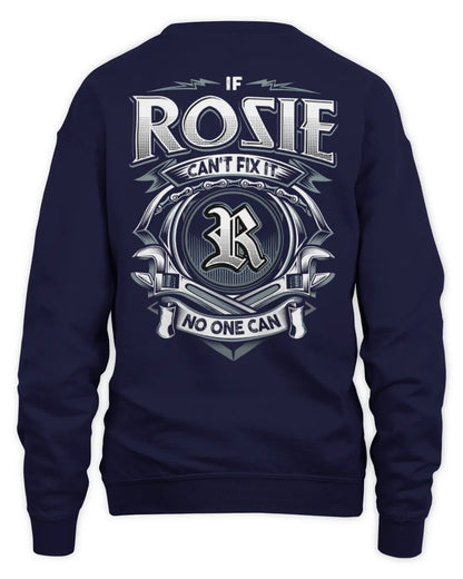 ROSIE AP81-K4-626 - Personalized Ahmed Quote Apparel “If Ahmed Can't Fix It, No One Can” - Unisex Sweatshirt - Navy