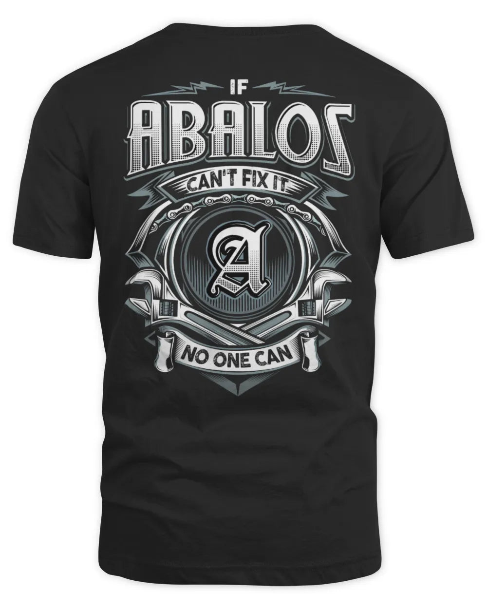ABALOS AP81-K4-626 - Personalized Ahmed Quote Apparel “If Ahmed Can't Fix It, No One Can”