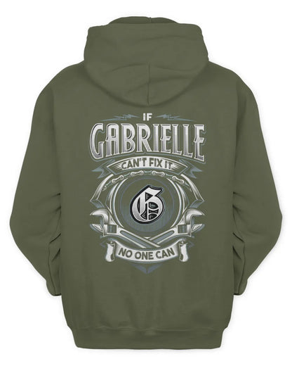 GABRIELLE AP81-K4-626 - Personalized Ahmed Quote Apparel “If Ahmed Can't Fix It, No One Can” - Unisex Hoodie - Military Green