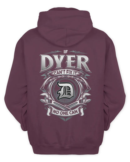 DYER AP81-K4-626 - Personalized Ahmed Quote Apparel “If Ahmed Can't Fix It, No One Can” - Unisex Hoodie - Maroon