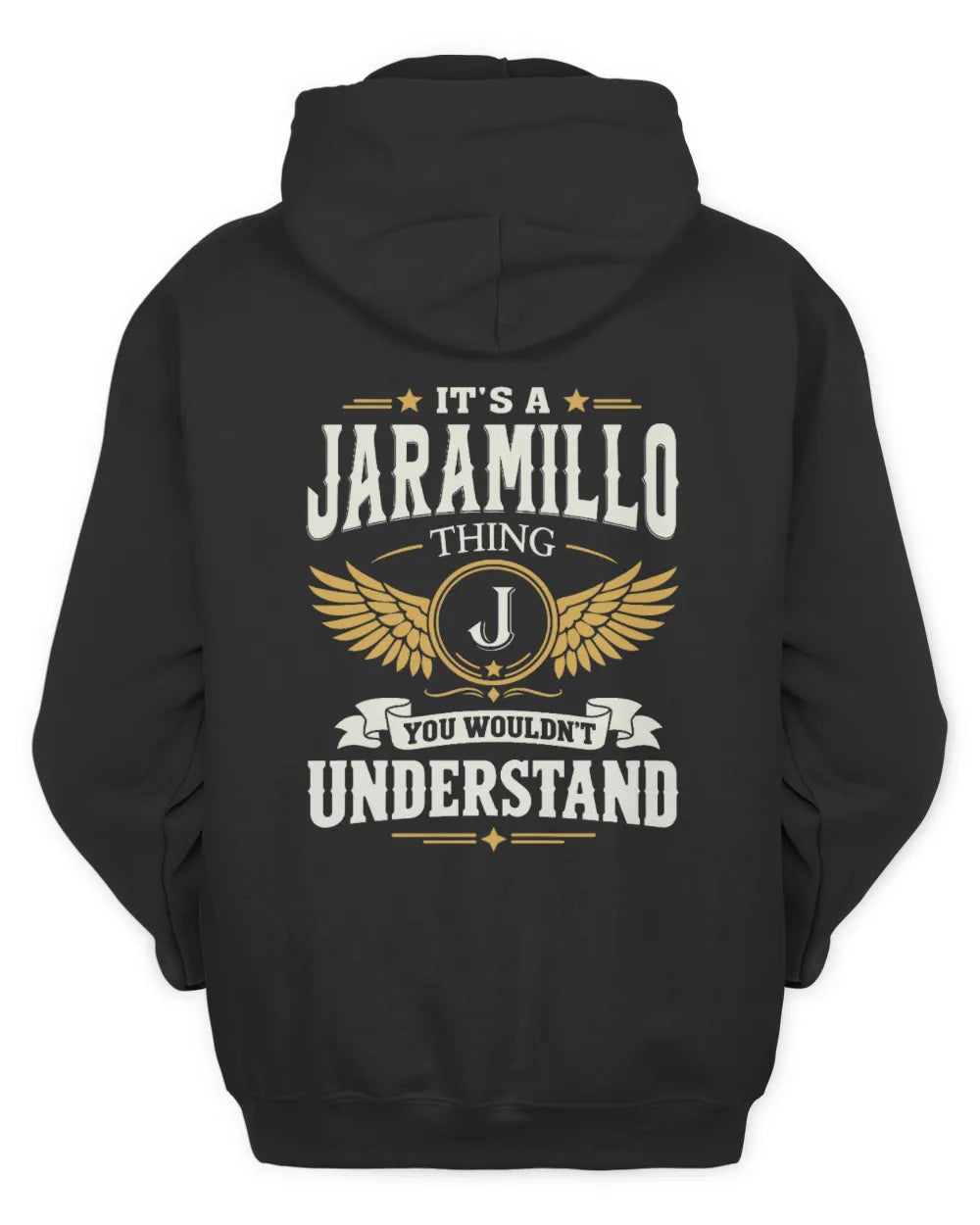JARAMILLO KT06-M008 It’s a [NAME] Thing – You Wouldn’t Understand | Personalized Vintage T-Shirt - Unisex Hoodie - Black