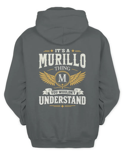 MURILLO KT06-M008 It’s a [NAME] Thing – You Wouldn’t Understand | Personalized Vintage T-Shirt - Unisex Hoodie - Charcoal