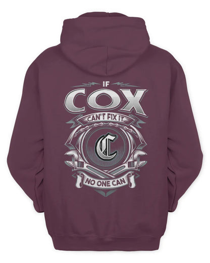 COX AP81-K4-626 - Personalized Ahmed Quote Apparel “If Ahmed Can't Fix It, No One Can” - Unisex Hoodie - Maroon