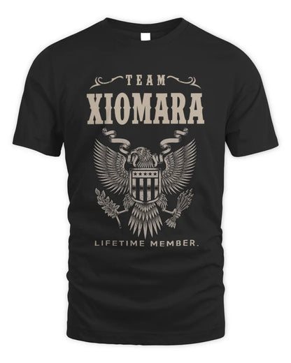 XIOMARA TP06-K82 – Personalized Classic Style Apparel “Team NAME Lifetime Member” - Unisex Standard T-Shirt - Black