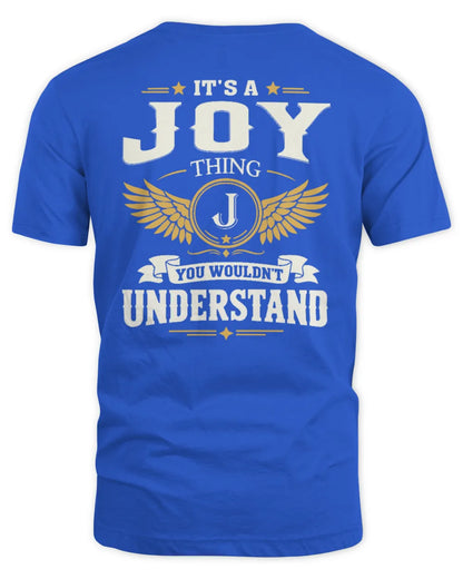 JOY KT06-M008 It’s a [NAME] Thing – You Wouldn’t Understand | Personalized Vintage T-Shirt - Unisex Standard T-Shirt - Royal