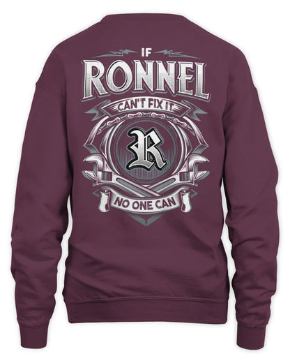 RONNEL AP81-K4-626 - Personalized Ahmed Quote Apparel “If Ahmed Can't Fix It, No One Can” - Unisex Sweatshirt - Maroon