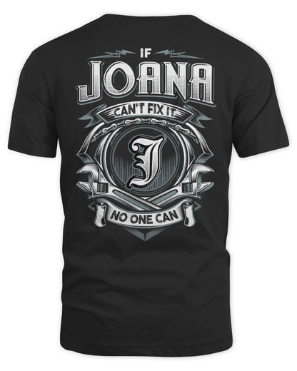 JOANA AP81-K4-626 - Personalized Ahmed Quote Apparel “If Ahmed Can't Fix It, No One Can” - Unisex Standard T-Shirt - Black