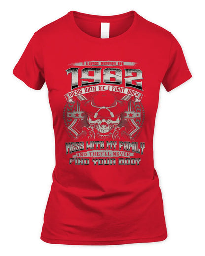 1982 HH89-K2 – Protective Family Quote T-Shirt - Women's Standard T-Shirt - Red