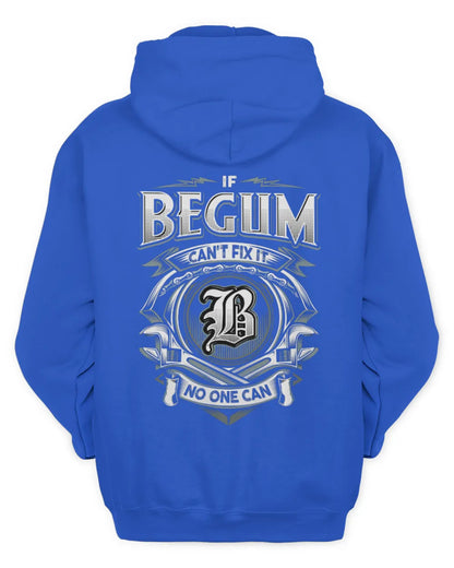 BEGUM AP81-K4-626 - Personalized Ahmed Quote Apparel “If Ahmed Can't Fix It, No One Can” - Unisex Hoodie - Royal