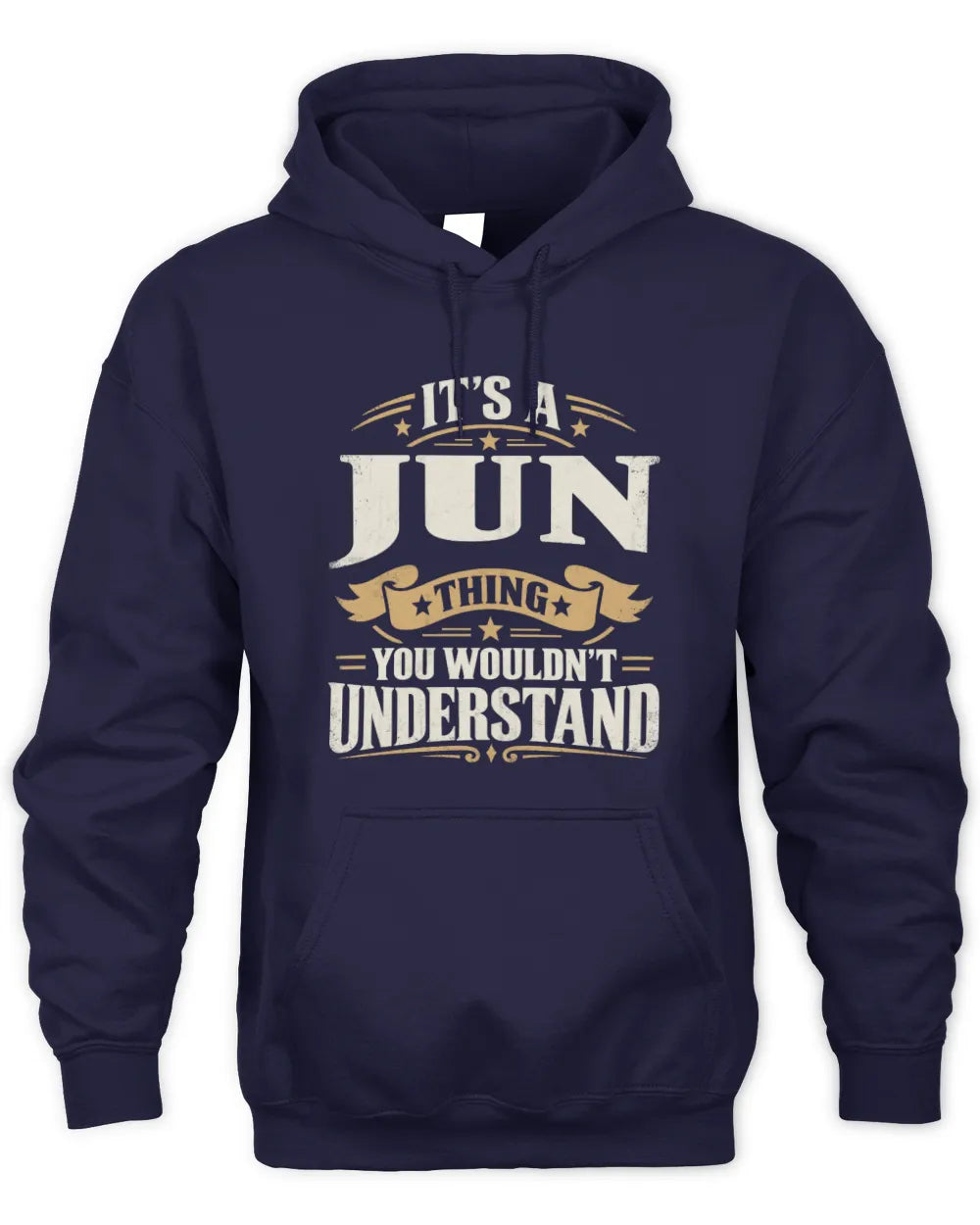 JUN P08 TH51 - Personalized “It’s a/an [NAME] Thing – You Wouldn’t Understand” Shirt - Unisex Hoodie - Navy