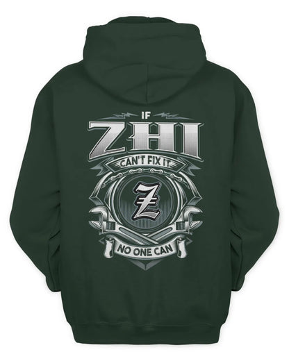 ZHI AP81-K4-626 - Personalized Ahmed Quote Apparel “If Ahmed Can't Fix It, No One Can” - Unisex Hoodie - Forest Green