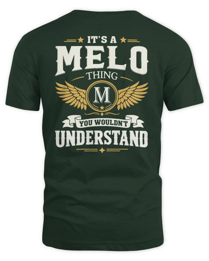 MELO KT06-M008 It’s a [NAME] Thing – You Wouldn’t Understand | Personalized Vintage T-Shirt - Unisex Standard T-Shirt - Forest Green