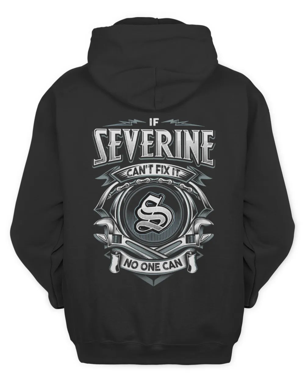 SEVERINE AP81-K4-626 - Personalized Ahmed Quote Apparel “If Ahmed Can't Fix It, No One Can” - Unisex Hoodie - Black
