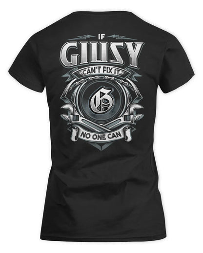 GIUSY AP81-K4-626 - Personalized Ahmed Quote Apparel “If Ahmed Can't Fix It, No One Can” - Women's Standard T-Shirt - Black