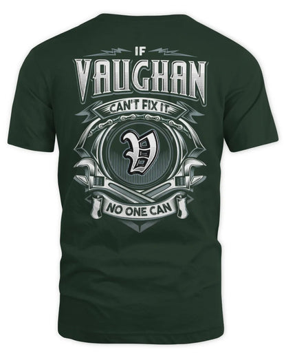 VAUGHAN AP81-K4-626 - Personalized Ahmed Quote Apparel “If Ahmed Can't Fix It, No One Can” - Unisex Standard T-Shirt - Forest Green