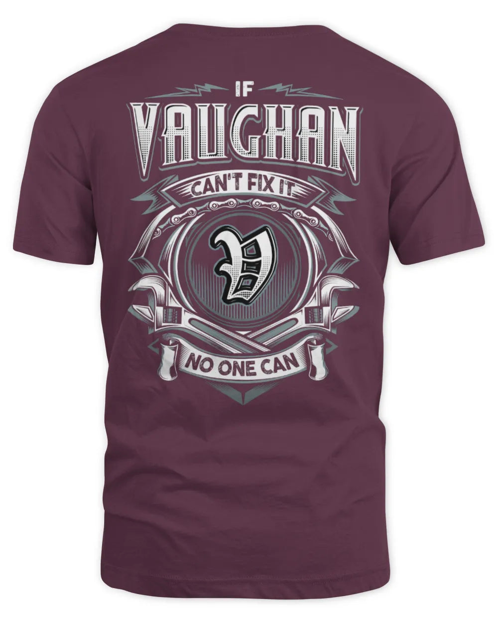 VAUGHAN AP81-K4-626 - Personalized Ahmed Quote Apparel “If Ahmed Can't Fix It, No One Can” - Unisex Standard T-Shirt - Maroon