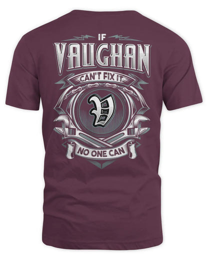 VAUGHAN AP81-K4-626 - Personalized Ahmed Quote Apparel “If Ahmed Can't Fix It, No One Can” - Unisex Standard T-Shirt - Maroon