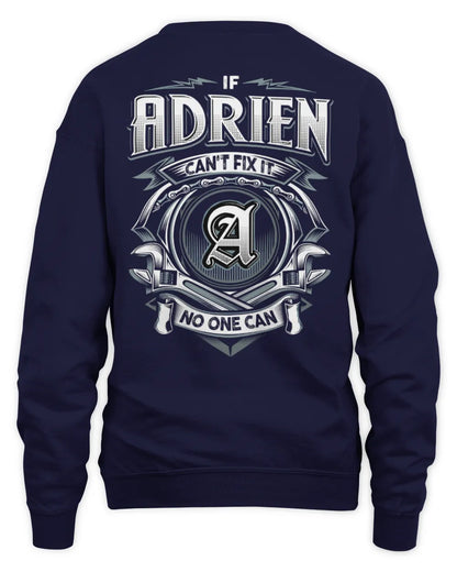ADRIEN AP81-K4-626 - Personalized Ahmed Quote Apparel “If Ahmed Can't Fix It, No One Can” - Unisex Sweatshirt - Navy