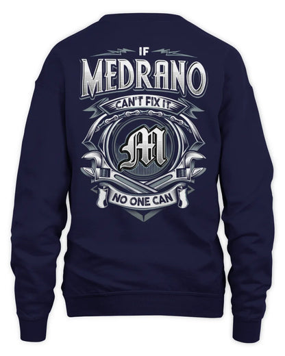 MEDRANO AP81-K4-626 - Personalized Ahmed Quote Apparel “If Ahmed Can't Fix It, No One Can” - Unisex Sweatshirt - Navy