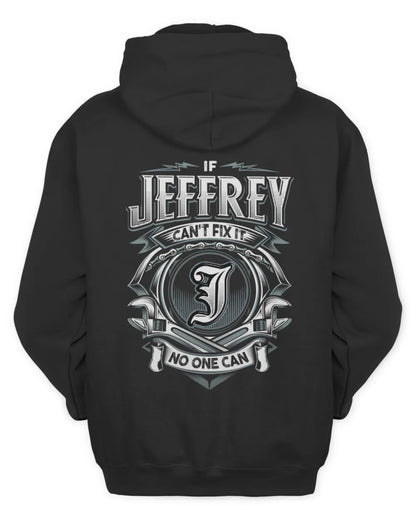 JEFFREY AP81-K4-626 - Personalized Ahmed Quote Apparel “If Ahmed Can't Fix It, No One Can” - Unisex Hoodie - Black