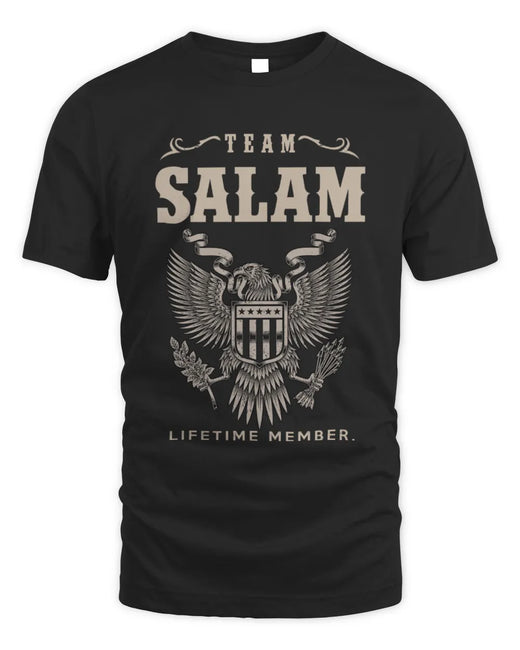 SALAM TP06-K82 – Personalized Classic Style Apparel “Team NAME Lifetime Member”
