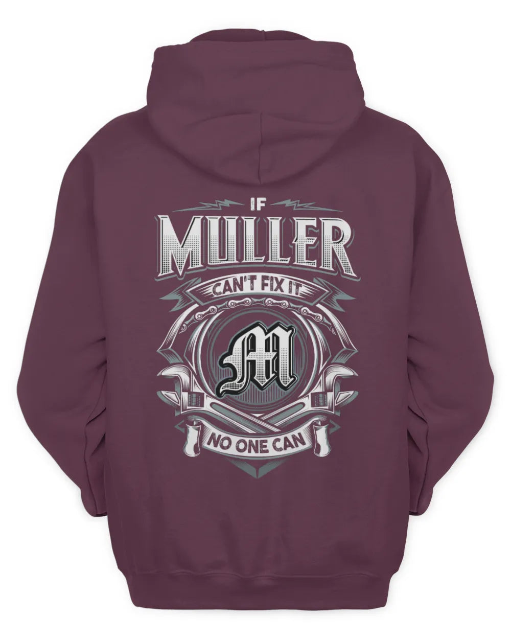 MULLER AP81-K4-626 - Personalized Ahmed Quote Apparel “If Ahmed Can't Fix It, No One Can” - Unisex Hoodie - Maroon