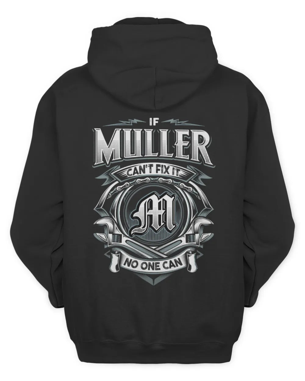 MULLER AP81-K4-626 - Personalized Ahmed Quote Apparel “If Ahmed Can't Fix It, No One Can” - Unisex Hoodie - Black