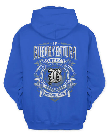 BUENAVENTURA AP81-K4-626 - Personalized Ahmed Quote Apparel “If Ahmed Can't Fix It, No One Can” - Unisex Hoodie - Royal