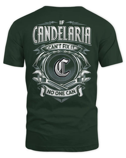 CANDELARIA AP81-K4-626 - Personalized Ahmed Quote Apparel “If Ahmed Can't Fix It, No One Can” - Unisex Standard T-Shirt - Forest Green