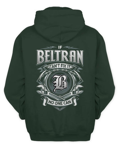 BELTRAN AP81-K4-626 - Personalized Ahmed Quote Apparel “If Ahmed Can't Fix It, No One Can” - Unisex Hoodie - Forest Green