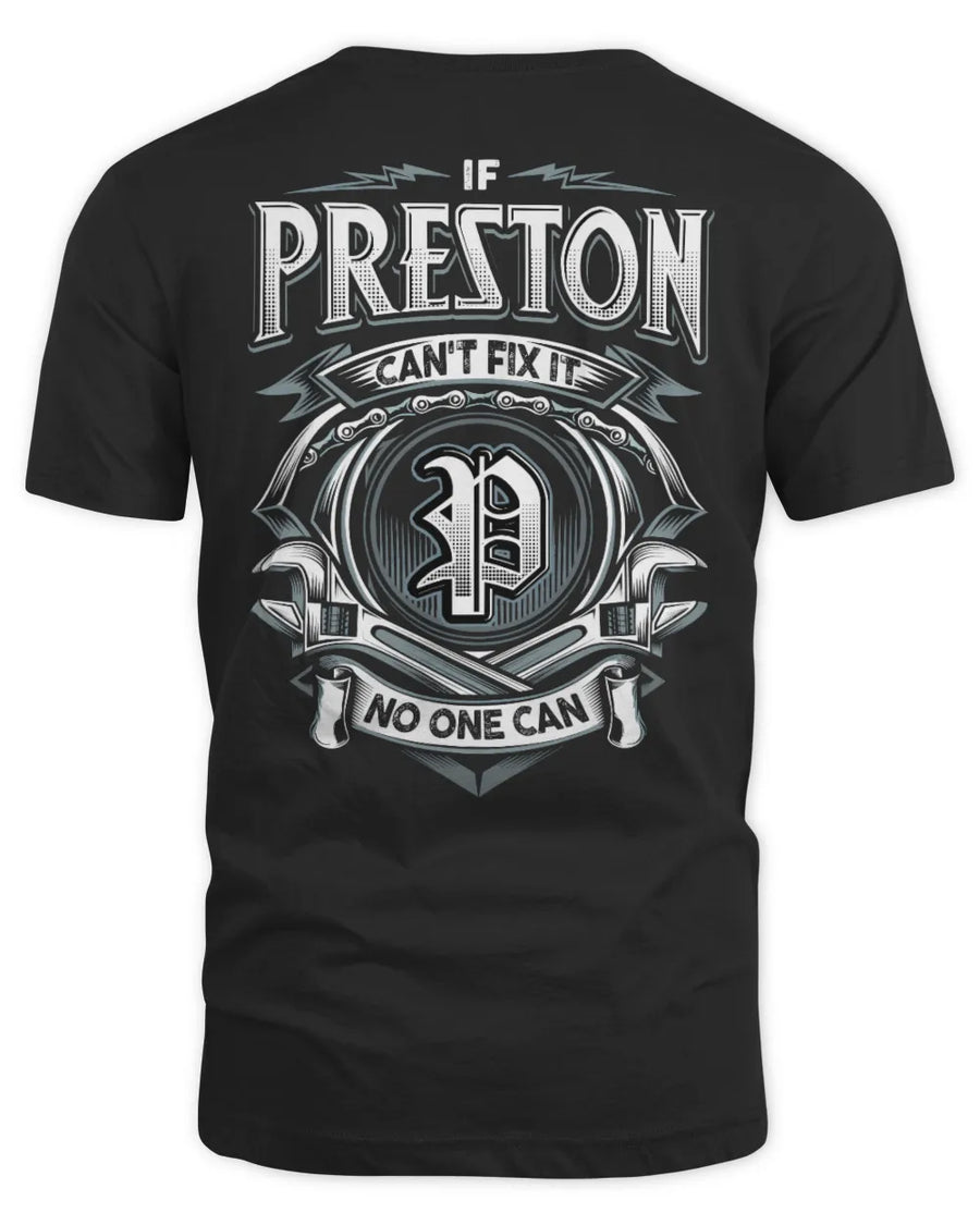 PRESTON AP81-K4-626 - Personalized Ahmed Quote Apparel “If Ahmed Can't Fix It, No One Can”