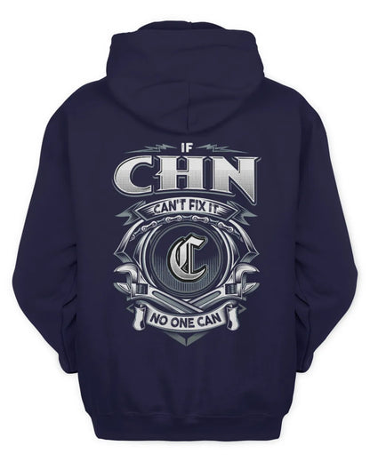 CHN AP81-K4-626 - Personalized Ahmed Quote Apparel “If Ahmed Can't Fix It, No One Can” - Unisex Hoodie - Navy