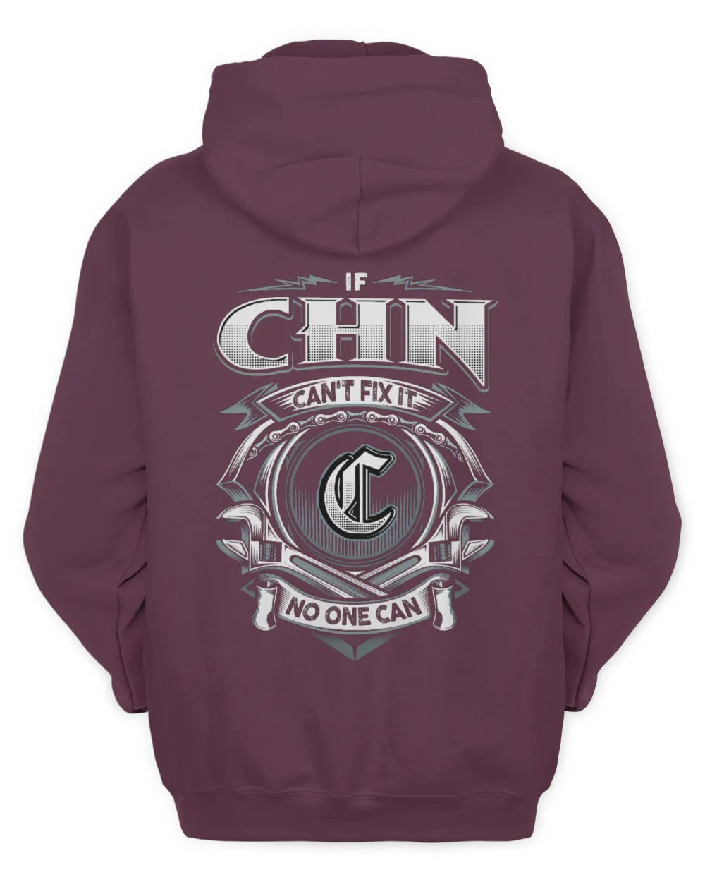 CHN AP81-K4-626 - Personalized Ahmed Quote Apparel “If Ahmed Can't Fix It, No One Can” - Unisex Hoodie - Maroon