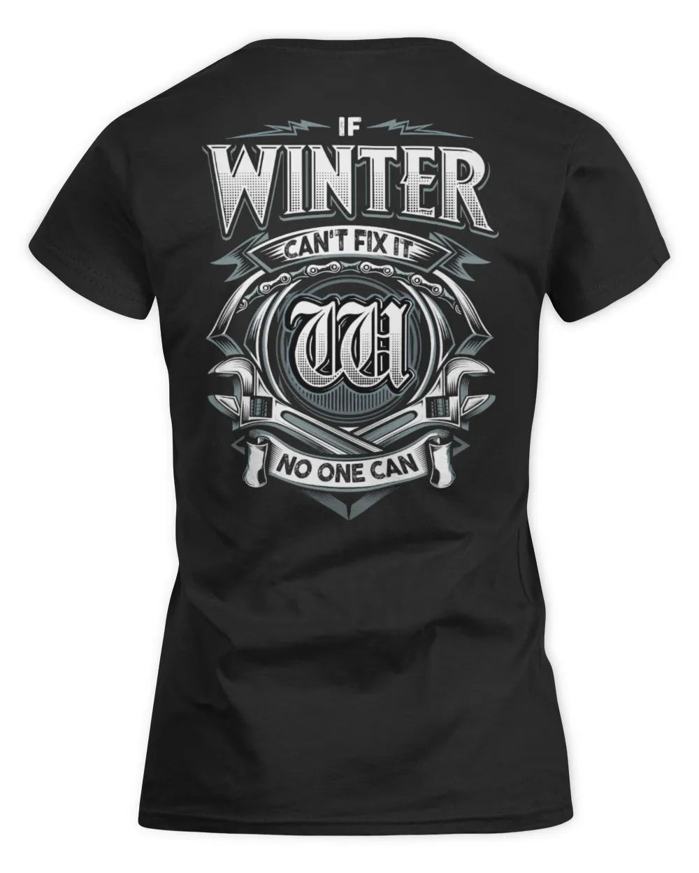 WINTER AP81-K4-626 - Personalized Ahmed Quote Apparel “If Ahmed Can't Fix It, No One Can” - Women's Standard T-Shirt - Black