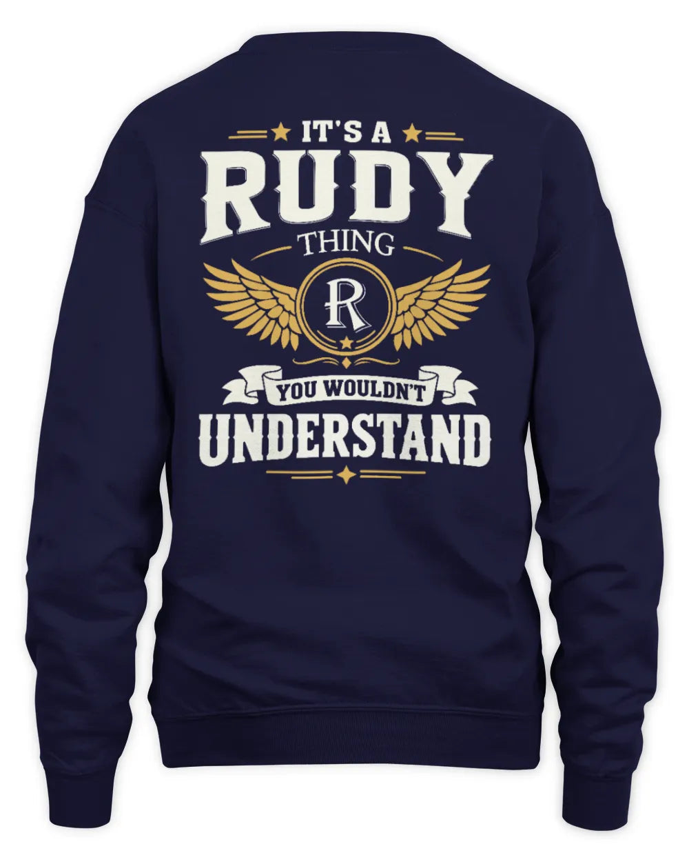 RUDY KT06-M008 It’s a [NAME] Thing – You Wouldn’t Understand | Personalized Vintage T-Shirt - Unisex Sweatshirt - Navy