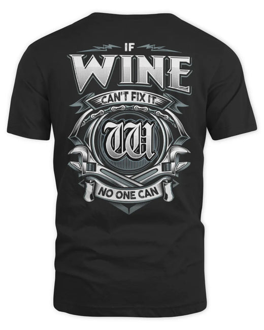WINE AP81-K4-626 - Personalized Ahmed Quote Apparel “If Ahmed Can't Fix It, No One Can”