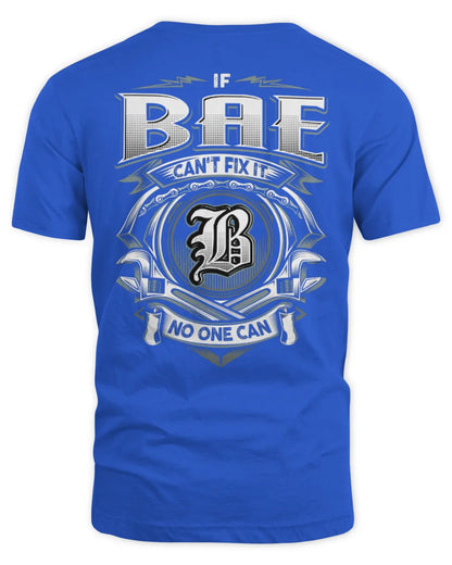 BAE AP81-K4-626 - Personalized Ahmed Quote Apparel “If Ahmed Can't Fix It, No One Can” - Unisex Standard T-Shirt - Royal