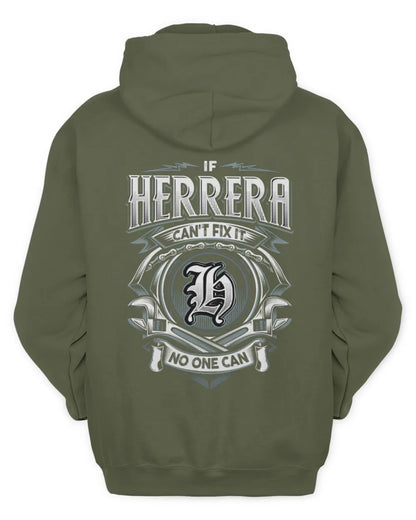 HERRERA AP81-K4-626 - Personalized Ahmed Quote Apparel “If Ahmed Can't Fix It, No One Can” - Unisex Hoodie - Military Green