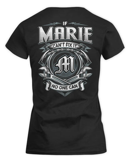 MARIE AP81-K4-626 - Personalized Ahmed Quote Apparel “If Ahmed Can't Fix It, No One Can” - Women's Standard T-Shirt - Black
