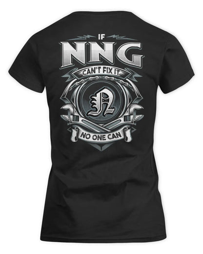 NNG AP81-K4-626 - Personalized Ahmed Quote Apparel “If Ahmed Can't Fix It, No One Can” - Women's Standard T-Shirt - Black