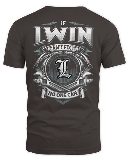LWIN AP81-K4-626 - Personalized Ahmed Quote Apparel “If Ahmed Can't Fix It, No One Can” - Unisex Standard T-Shirt - Dark Chocolate