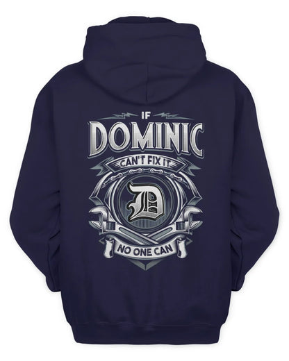 DOMINIC AP81-K4-626 - Personalized Ahmed Quote Apparel “If Ahmed Can't Fix It, No One Can” - Unisex Hoodie - Navy