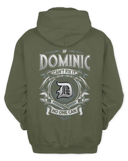 DOMINIC AP81-K4-626 - Personalized Ahmed Quote Apparel “If Ahmed Can't Fix It, No One Can” - Unisex Hoodie - Military Green